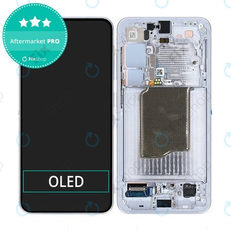 Samsung Galaxy S25 - LCD zaslon + zaslon osjetljiv na dodir + okvir (Icyblue) OLED
