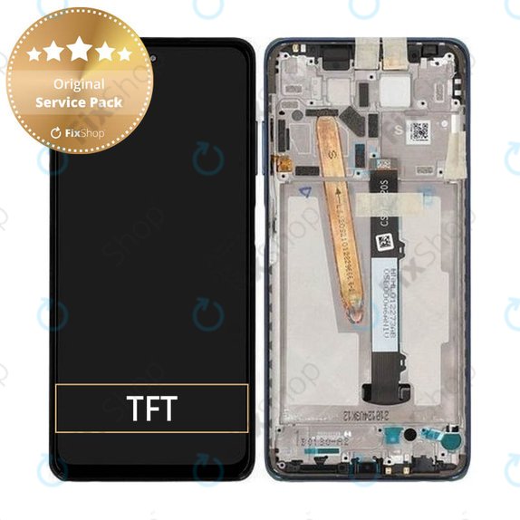 Xiaomi Poco X3 Pro - LCD zaslon + zaslon osjetljiv na dodir + okvir (Frost Blue) - 560003J20S00 Genuine Service Pack