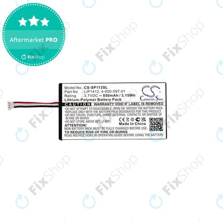 Baterija za PSP, 850mAh, Li-Pol, 3.7V, LIP1412, HQ