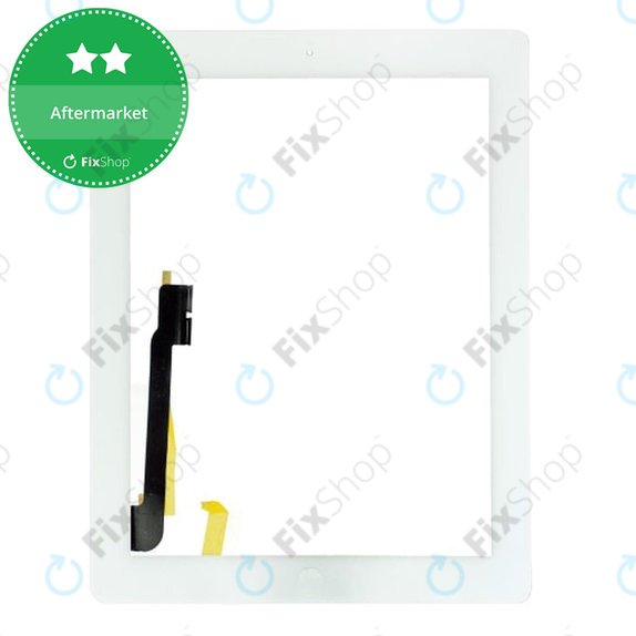 Dodirni ekran s tipkom Home za iPad 3, iPad 4, White