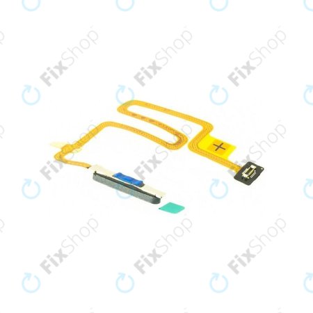 Oppo A54 5G, A74 5G - Senzor otiska prsta + savitljivi kabel (crni) - 9180874 originalni servisni paket