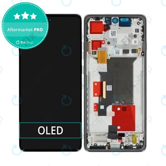 Motorola Edge 60 Pro - LCD zaslon + zaslon osjetljiv na dodir + okvir (Shadow) OLED