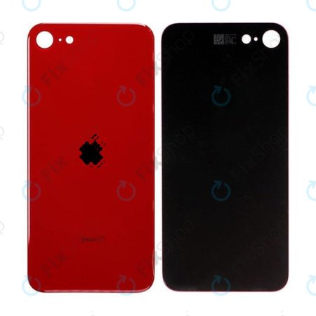 Apple iPhone SE (2. generacija 2020.) - Stražnje staklo kućišta (crveno)