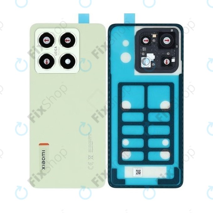 Xiaomi 14T - Poklopac baterije (Lemon Green) - 5600100N12A00 Genuine Service Pack