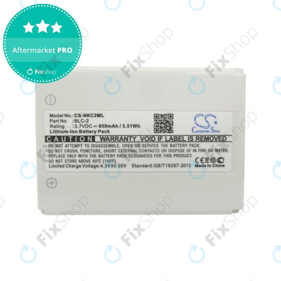Baterija za Nokia 1220, 1221, 3310, 950mAh, Li-Ion, 3.7V, BLC-2, HQ