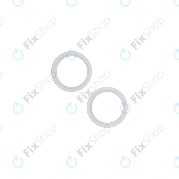 Apple iPhone 13, 13 Mini - Okvir stražnje leće kamere (starlight) - 2 kom