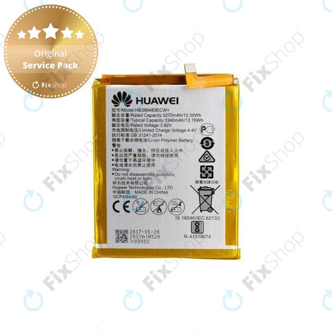 Huawei Honor 6X (BLN-L21) - Baterija HB386483ECW 3340mAh - 24022033 Originalni servisni paket