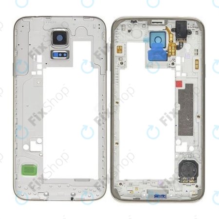 Samsung Galaxy S5 G900F - Srednji okvir (bijeli)