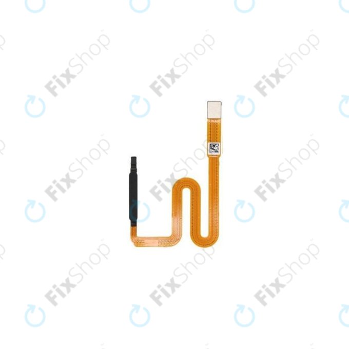 Samsung Galaxy A03s A037G - Senzor otiska prsta + fleksibilni kabel (crni) - GH81-21250A originalni servisni paket