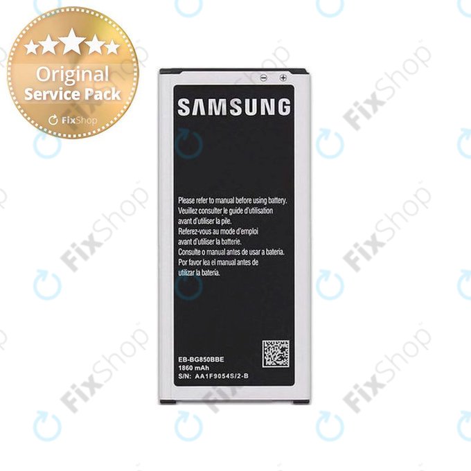 Samsung Galaxy Alpha G850F - Baterija EB-BG850BBE 1860mAh - GH43-04278A Originalni servisni paket