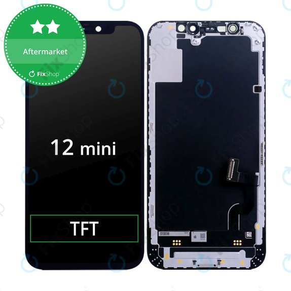 Zaslon In-Cell HD+ za iPhone 12 Mini, Dodirni ekran s okvirom