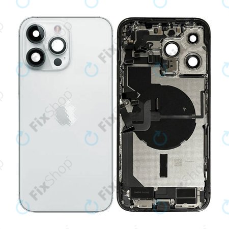 Apple iPhone 14 Pro Max - Stražnje Maska s malim dijelovima (srebrno)