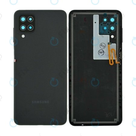Samsung Galaxy A12 A125F - Poklopac baterije (crni) - GH82-24487A Originalni servisni paket