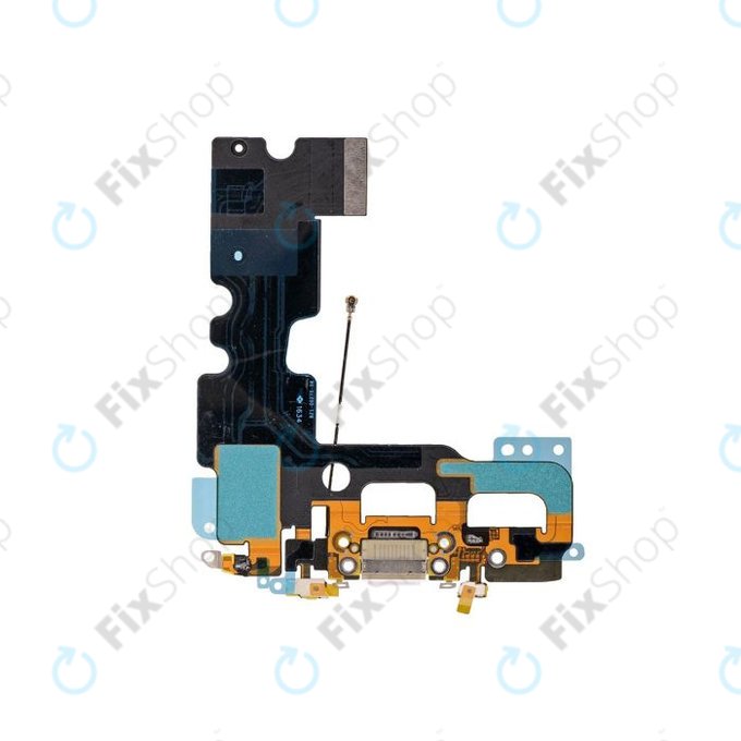 Apple iPhone 7 - Konektor za punjenje + savitljivi kabel (bijeli)