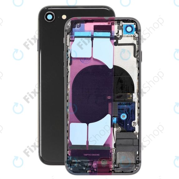 Apple iPhone 8 - Stražnje Maska s malim dijelovima (Space Grey)