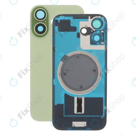 Apple iPhone 17 - Stražnje staklo kućišta + staklo kamere + metalni okvir + magsafe magnet (Sage)