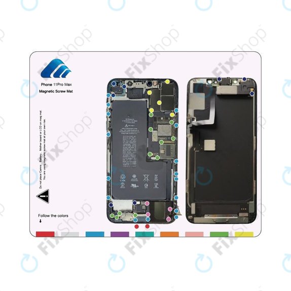 Magnetska podloga za vijke za iPhone 11 Pro Max
