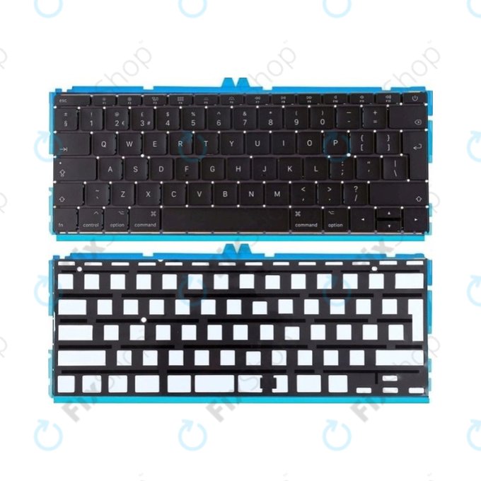 Apple MacBook 12" Retina A1534 (sredina 2017.) - Tipkovnica + pozadinsko osvjetljenje UK