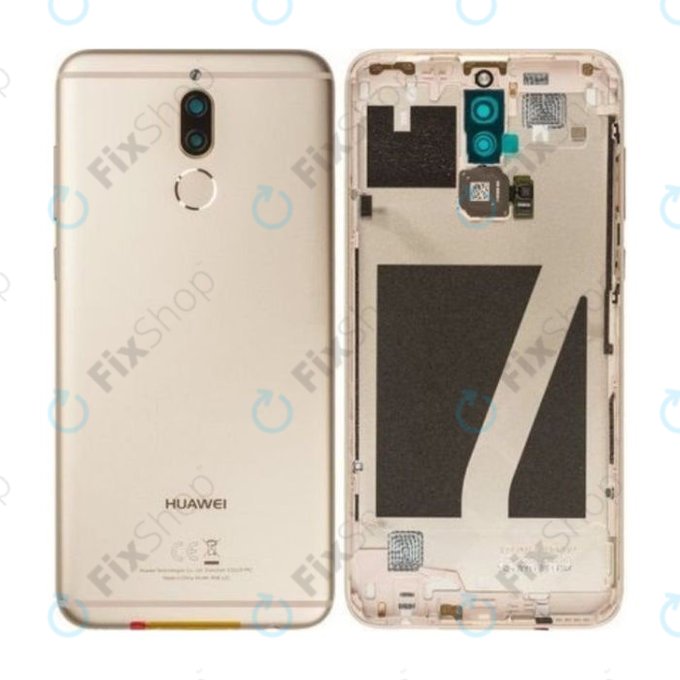 Huawei Mate 10 Lite - Poklopac baterije + senzor otiska prsta (zlato) - 02351QXP, 02351QQC