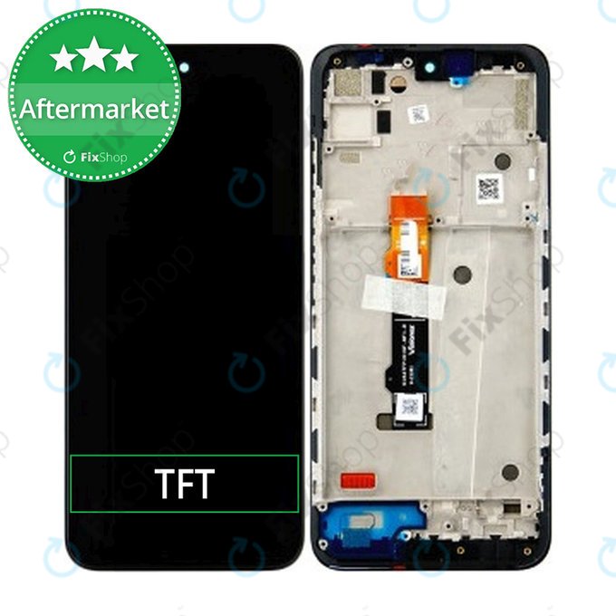 Motorola Moto G71 XT2169 - LCD zaslon + zaslon osjetljiv na dodir + okvir (Iron Black) TFT
