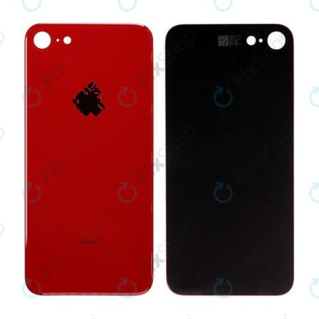 Apple iPhone 8 - Stražnje staklo kućišta (crveno)