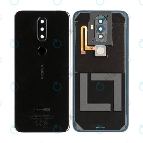 Nokia 4.2 - Poklopac baterije (crni) - 712601009111 Originalni servisni paket