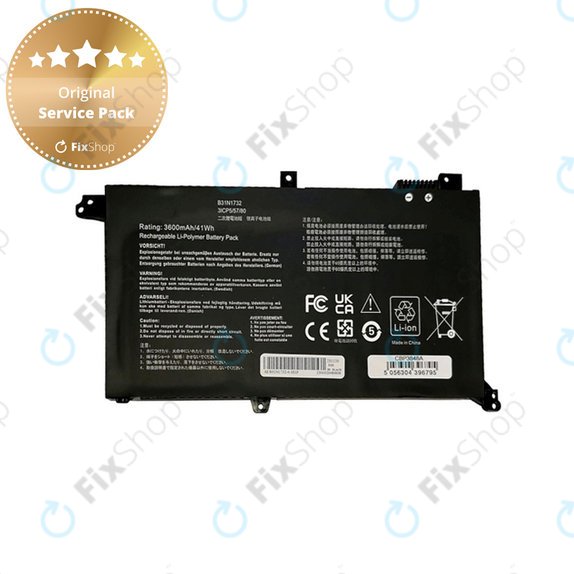 Asus X571GD-BQ275T - Baterija Li-Ion 11.55V 3600mAh - 77051179 Genuine Service Pack