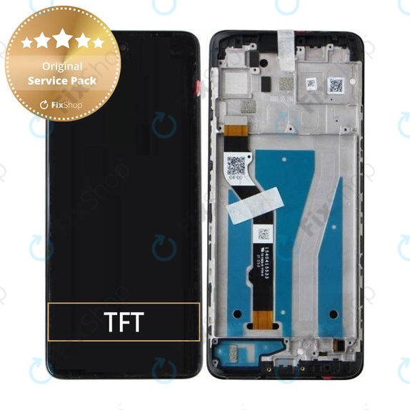 Motorola Moto G60 XT2135 - LCD zaslon + zaslon osjetljiv na dodir + okvir - 5D68C18560 Genuine Service Pack