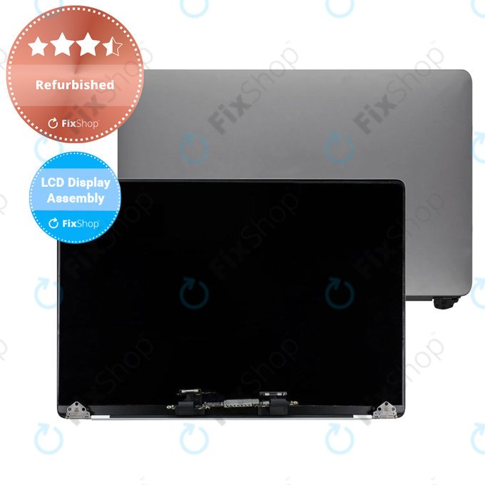 Apple MacBook Pro 15" A1707 (Late 2016 - Mid 2017) - LCD zaslon + prednje staklo + kućište (Space Gray) Refurbished