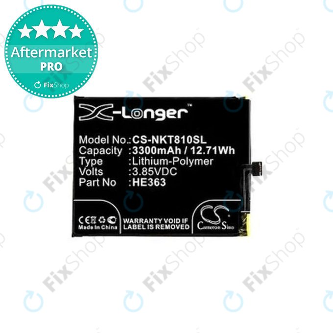 Nokia 8.1 (Nokia X7) - Baterija HE362, HE363, HE377 3300mAh HQ