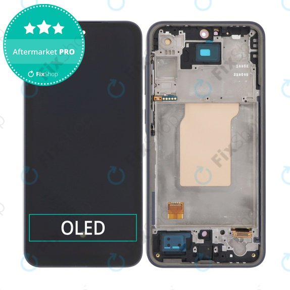 Samsung Galaxy A35 A356B - LCD zaslon + zaslon osjetljiv na dodir + okvir (Awesome Iceblue) OLED