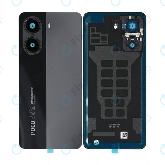 Xiaomi Poco X7 Pro 2412DPC0AG - Poklopac baterije (Black) - 56003000O1000 Genuine Service Pack