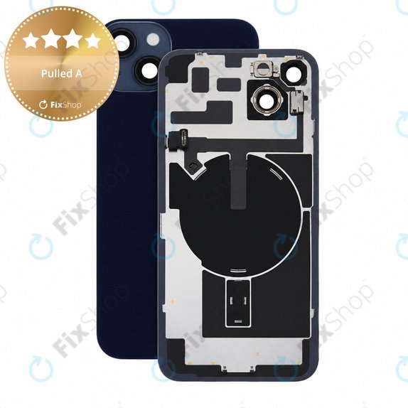 Staklo stražnjeg kućišta za iPhone 14 Plus, Midnight, Pulled A