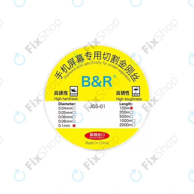 Gold Wire - Žica za Separaciju LCD Zaslona (0.1mm x 100M)