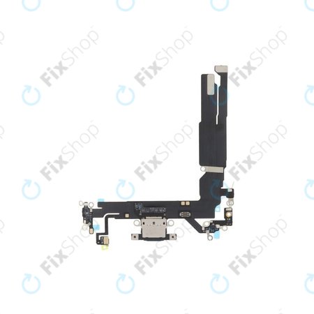 Apple iPhone 16 - Konektor za punjenje + Flex kabel (Black)