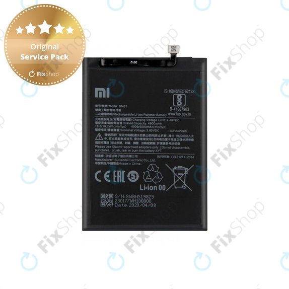Xiaomi Redmi 8, 8A - Baterija BN51 5000mAh - 46BN51W02093 Originalni servisni paket