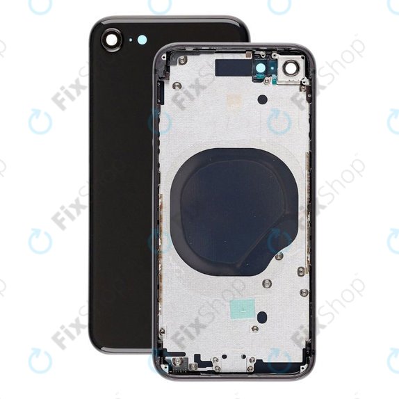 Apple iPhone SE (2. generacija 2020.) - Stražnje Maska (crno)