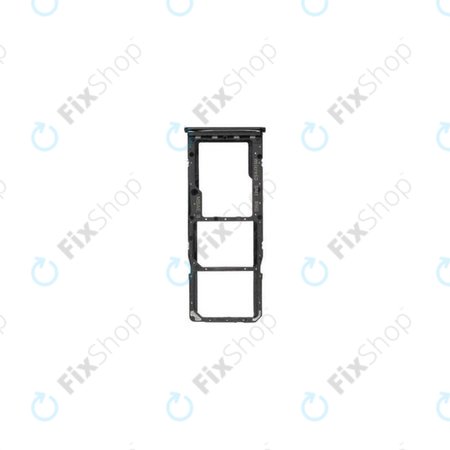 Samsung Galaxy M21 M215F - SIM + SD ladica (crna) - GH98-44842K Genuine Service Pack