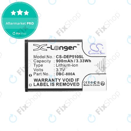 Baterija za Doro 1360, 900mAh, Li-ion, 3.7V, DBC-800A, HQ