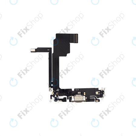 Apple iPhone 15 Pro Max - Konektor za punjenje + Flex kabel (Natural Titanium)