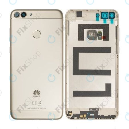 Huawei P Smart FIG-L31 - Poklopac baterije + senzor otiska prsta (zlato) - 02351TEE, 02351STT