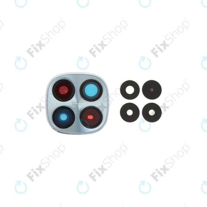 Leća stražnje kamere s okvirom za Xiaomi Redmi Note 15 Pro 5G, Glacier Blue