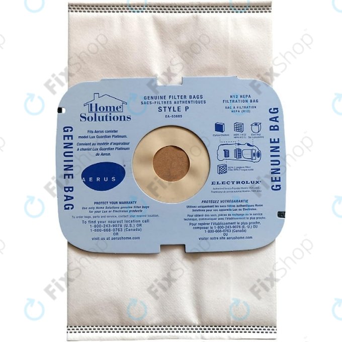 Electrolux, Aerus - Vrećica za prašinu (Stil-P)