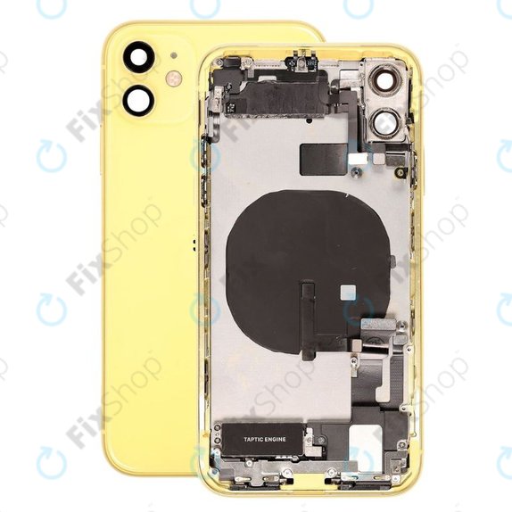Apple iPhone 11 - Stražnje Maska s malim dijelovima (žuto)