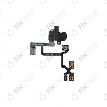 Apple iPhone 4 - Flex kabel s tipkom za glasnoću (crni)
