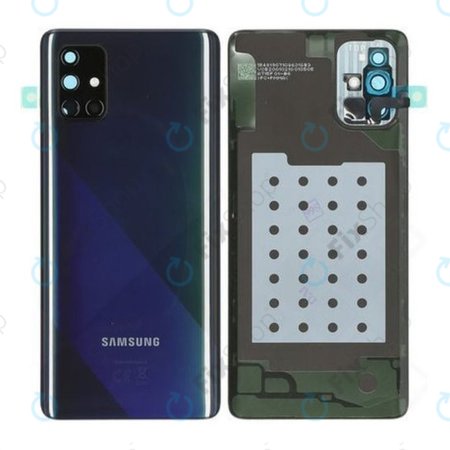 Samsung Galaxy A71 A715F - Poklopac baterije (Prism Crush Black) - GH82-22112A Originalni servisni paket