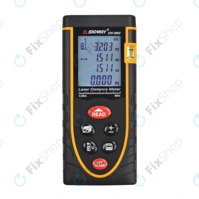 SNDWay SW-M60 - Lasersko elektroničko ravnalo visoke preciznosti (60 m)