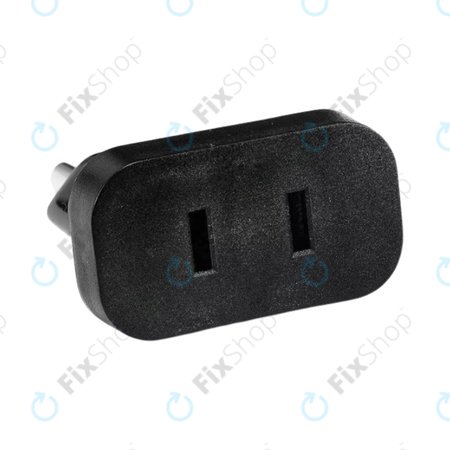220V Adapter za utikač iz US u EU (Crni)