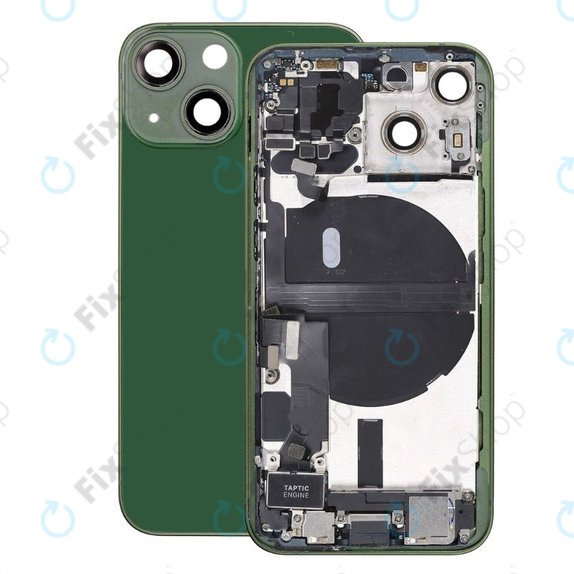 Apple iPhone 13 Mini - Stražnje Maska s malim dijelovima (zeleno)