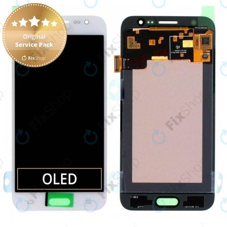 Samsung Galaxy J5 J500F - LCD zaslon + zaslon osjetljiv na dodir (bijeli) - GH97-17667A Originalni servisni paket